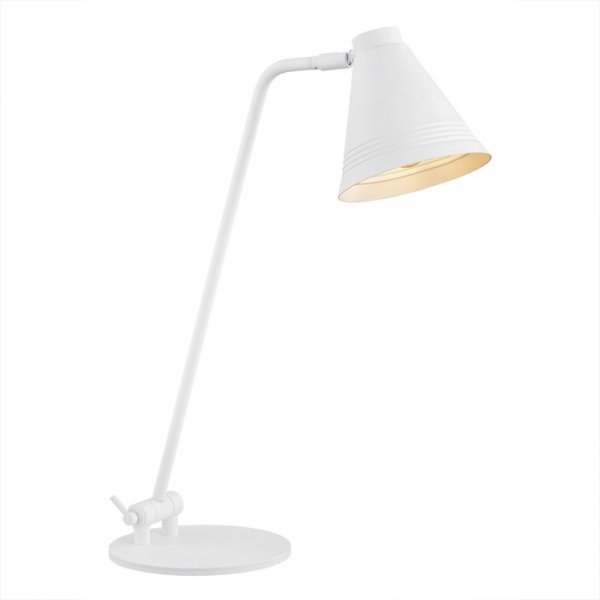 Biała Lampka Stołowa Vintage AVALONE 8000 ARGON