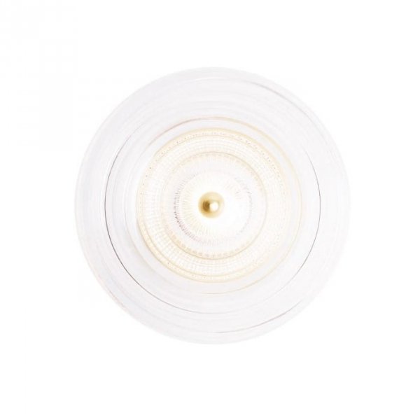 Nowoczesny Designerski Kinkiet Ścienny Złoty Element LIPARI W0358 MAXLIGHT