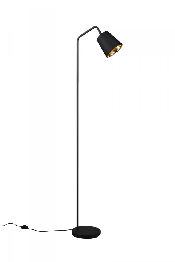 Czarno Złota Dekoracyjna Lampa Podłogowa BUDDY R41721032 RL