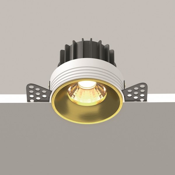 Mosiężna Oprawka Wpuszczana Downlight Round Maytoni DL058-12W3K-TRS-BS