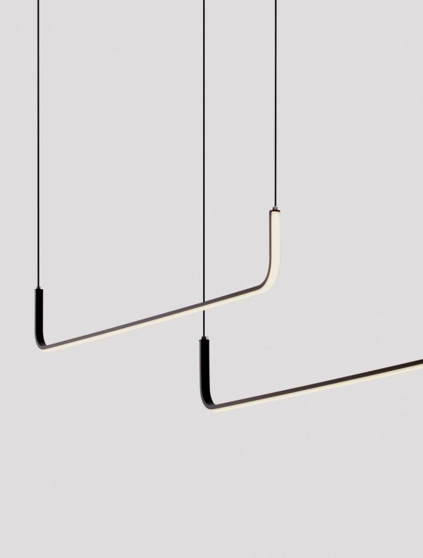 Minimalistyczna Lampa Zwieszana Nad Stół Listwa LED Luces Exclusivas PIURA LE44816