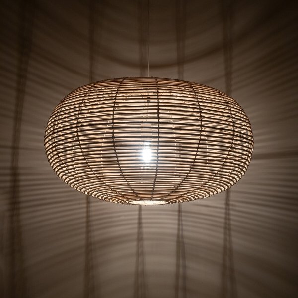 Naturalna Lampa Wisząca W Stylu Boho RATTAN L 11155 Nowodvorski Lighting