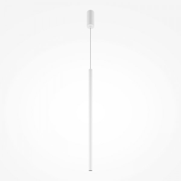 Minimalistyczna Biała Lampa Wisząca LED Tuba PRO SHADE MOD160PL-L6W4K1 MAYTONI
