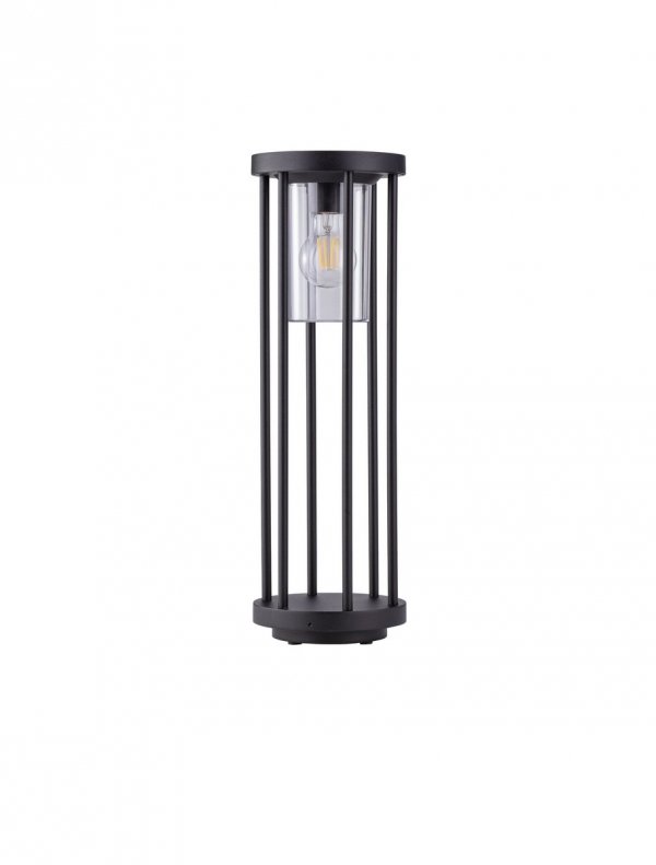 Lampa ogrodowa aluminiowa kolor antracyt minimalistyczna nowoczesna możliwość ściemniania IP65 MONTIVA LE75173 Luces Exclusivas