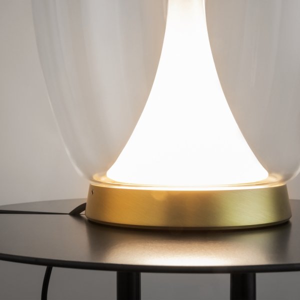 Nowoczesna Lampka Stołowa LED Szklany Klosz SPLASH MOD282TL-L15G3K1 MAYTONI