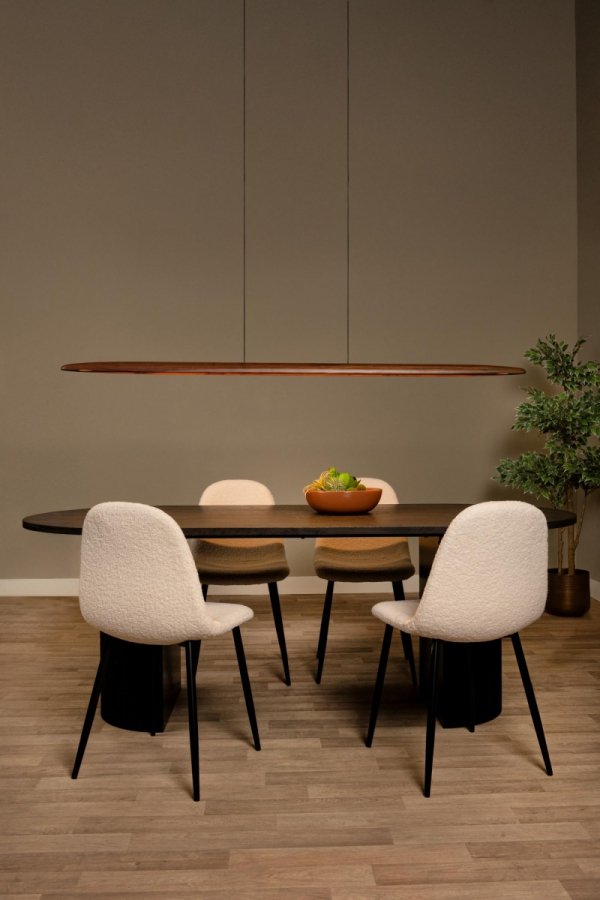 Lampa wisząca LED listwa drewniana klasyczna minimalistyczna nowoczesna LANGHOLT 01402/28/72 Lucide