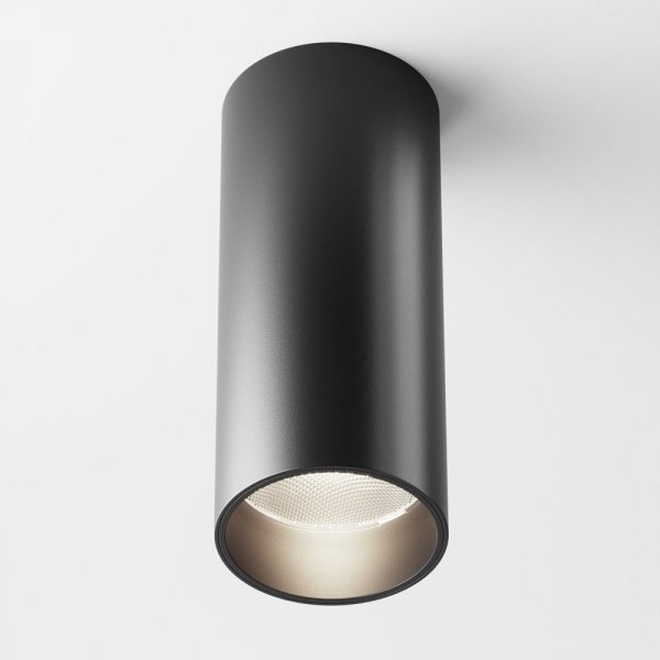 Lampa Sufitowa Tuba Aluminiowa FOCUS LED C056CL-L12B4K-W-B MAYTONI