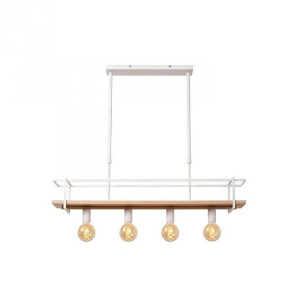 Biała Lampa Wisząca Loft MIONGA 21432/04/31 LUCIDE