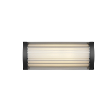 Lampa Zewnętrzna Kinkiet 12W Czarna IP65 Minimalistyczna Na Elewację Maxlight Gardenia W0465 
