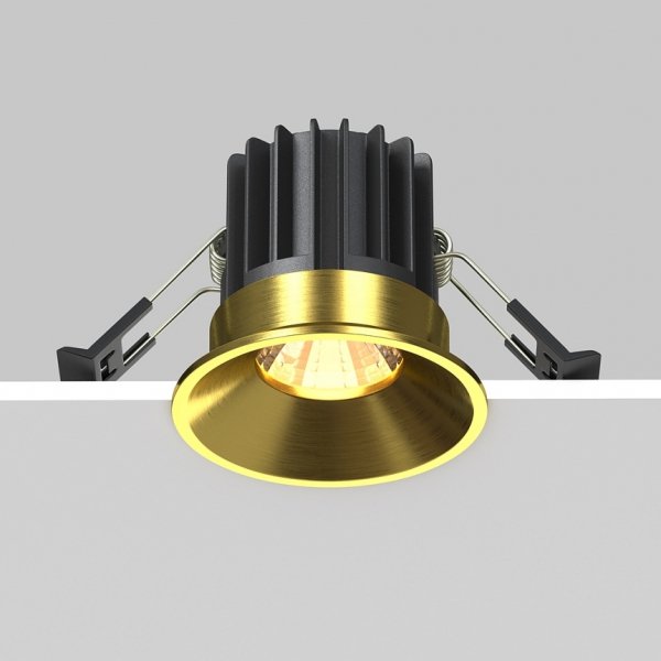 Mosiężna Oprawka Wpuszczana Downlight Round Maytoni DL058-7W3K-BS