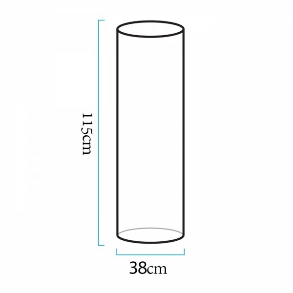 Lampa ogrodowa LED świecący słupek 115cm zmiana kolorów na pilota KOLUMNA TUBE ES-DC033 Step Into Design