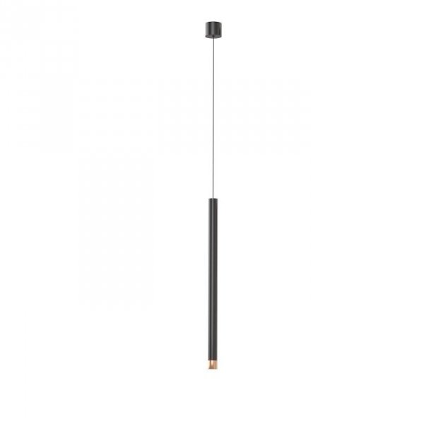 Lampa Sufitowa Prosta Czarno Złota Q I NERO/ ROSE GOLD 50 OR85143 ORLICKI DESIGN