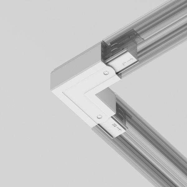 Komponenty do natynkowego systemu szynowego 3-fazowego łącznik Accessories for tracks Trinity MAYTONI TRA005CL-31W-L
