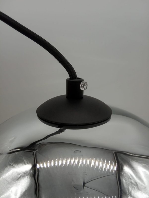 Lampa wisząca chrom kula 25cm lustrzana szklana minimalistyczna klasyczna uniwersalna MIRROR GLOW ST-9021-S chrome Step Into Design 