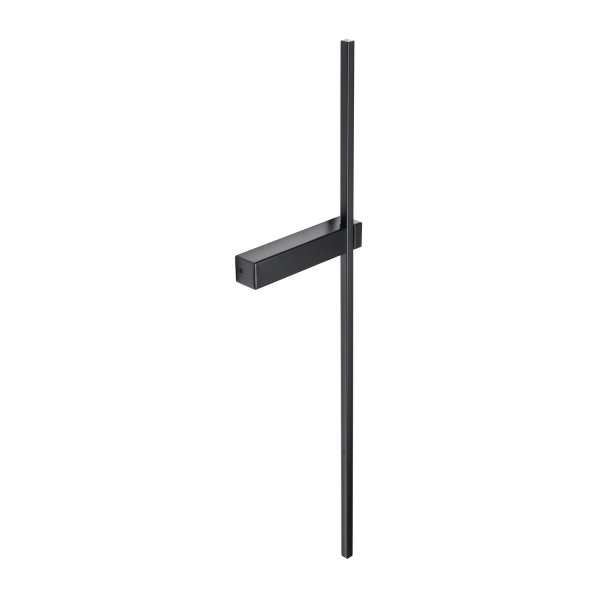 Lampa ścienna kinkiet LED listwa metalowa czarna klasyczna minimalistyczna uniwersalna SOUL SP-MD1022S-BLACK Step Into Design