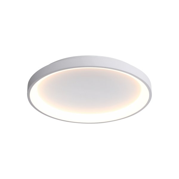 Biały nowoczesny okrągły plafon led Raden CLN-3151-S-WH