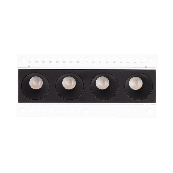 Oprawa wpustowa do skompletowania minimalistyczna prostokąt biała metalowa Modular H180.07 MAXLIGHT 