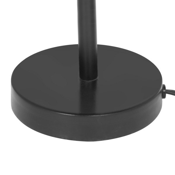 Nowoczesna lampa stołowa nocna metalowa abażur z juty kolor naturalny rystykalna boho industrialna SMILLA 566800136 Trio