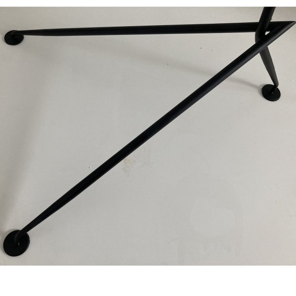Lampa podłogowa stojąca 3 klosze czarna designerska klasyczna minimalistyczna do salonu sypialni CRANE F8703 Step Into Design