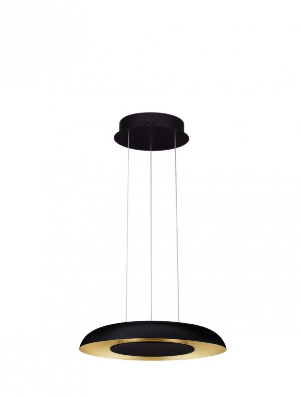 Dekoracyjna czarno złota lampa wisząca LED CAPINOTA LE44797 Luces Exclusivas