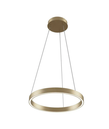 Lampa Wisząca Okrągła Mosiężna RIM MOD058PL-L22BS3K MAYTONI