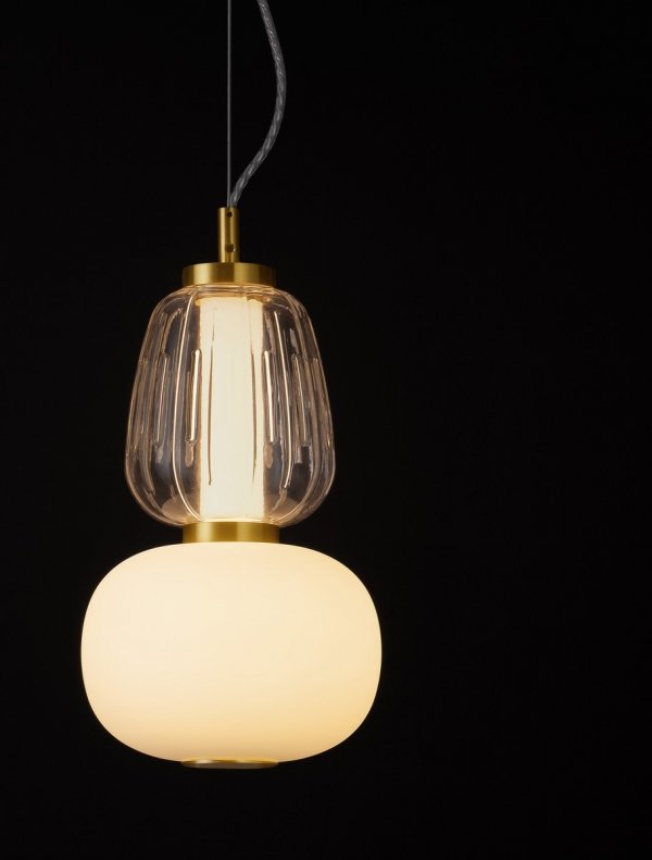 Designerska Lampa Wisząca Szklana LED Nowoczesna MOVIL LUCES ESCLUSIVAS