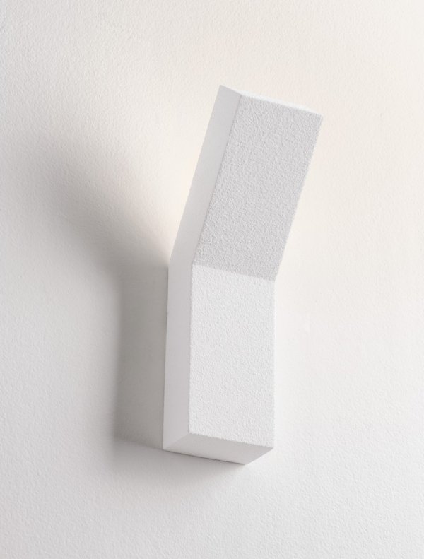 Nowoczesny biały kinkiet gipsowy minimalistyczny klasyczny podświetlający ścianę możliwość ściemniania DORSELA LE45576 Luces Exclusivas