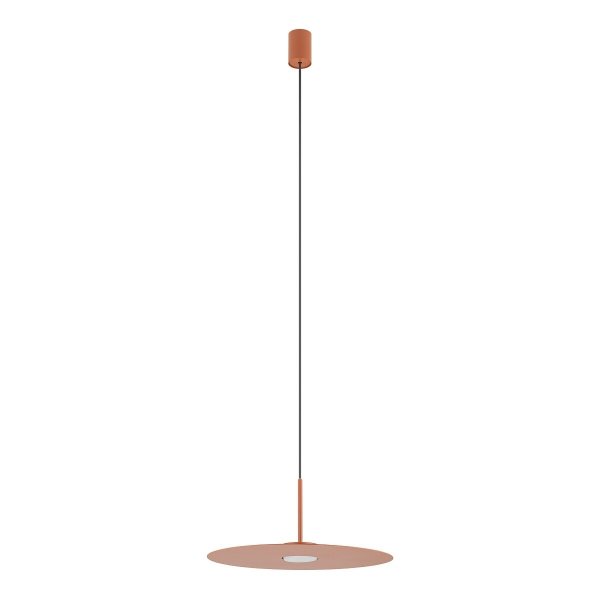 Minimalistyczna Lampa Wisząca SIMONE 11412 Nowodvorski Lighting Terracotta