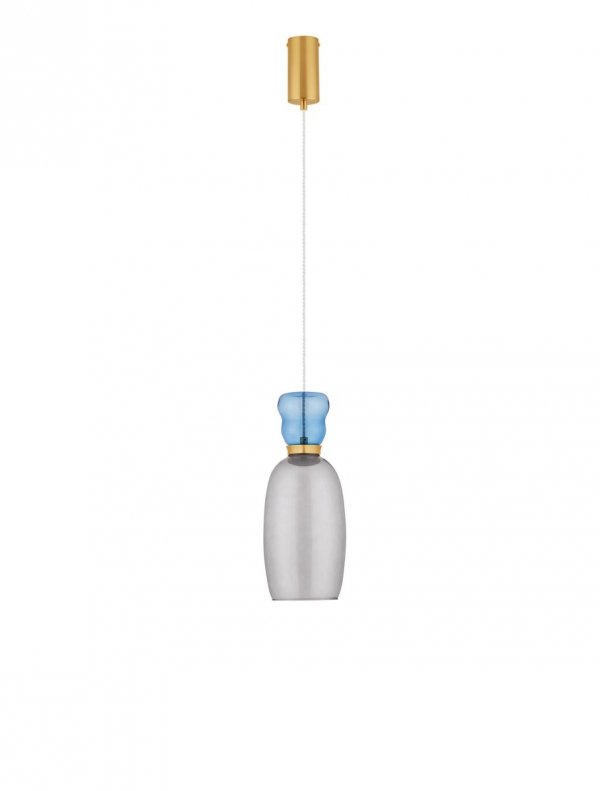 Lampa Wisząca z Kolorowego Szkła Luces Exclusivas PERENE LE44467