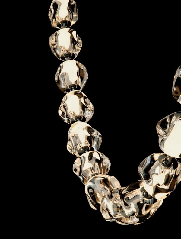 Nowoczesna Molekularna Lampa Wisząca Salonowa Białe Kule LUCES EXCLUSIVAS CHEPEN LE44424