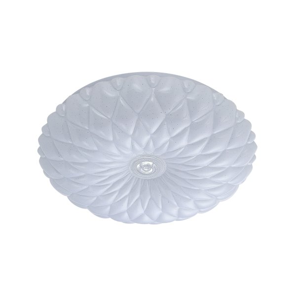 Dekoracyjna Oprawa Sufitowa Plafon LED W Kształcie Rozety AURIS PLF-53749-S-CL ITALUX