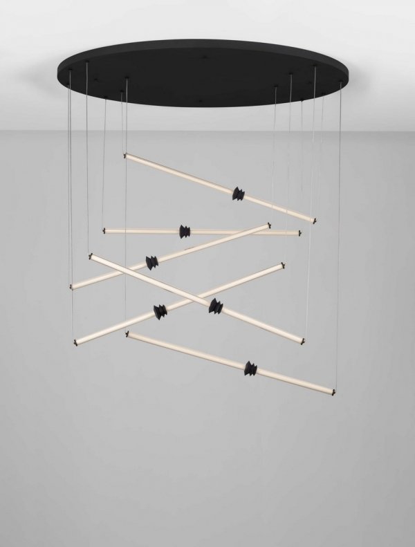 Nowoczesna Lampa Wisząca Salonowa Luces Exclusivas URUBICHA LE44692 Lampa Zwieszana Nad Stół Do Jadalni