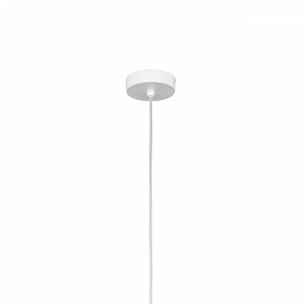 Klasyczna lampa wisząca z białym abażurem MAJA 1883 TK-Lighting