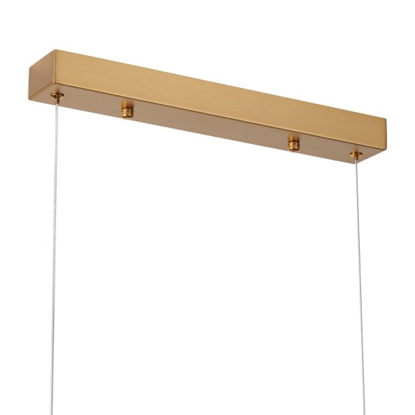 Dekoracyjna lampa wisząca listwa LED designerska MONTANA LONG ST-6490P/L Step Into Design salonowa nad stół