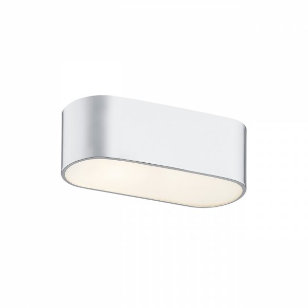 Niebanalny designerski nowoczesny zaokrąglony plafon chrom TONI 907 Argon