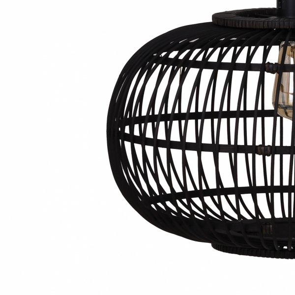 Lampa sufitowa bambusowa 46x46x28cm
