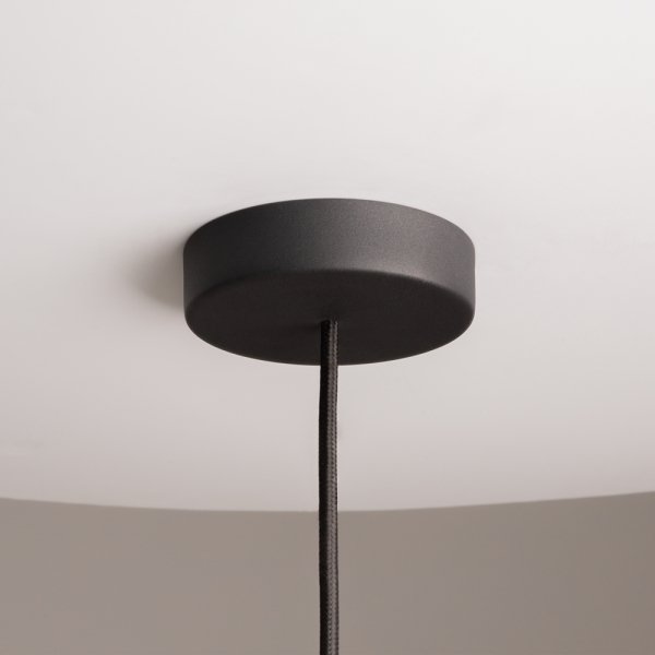 Lampa wisząca designerska nowoczesna metalowa czarna nad stół do jadalni do salonu ozdobna Cane MAYTONI MOD204PL-01B