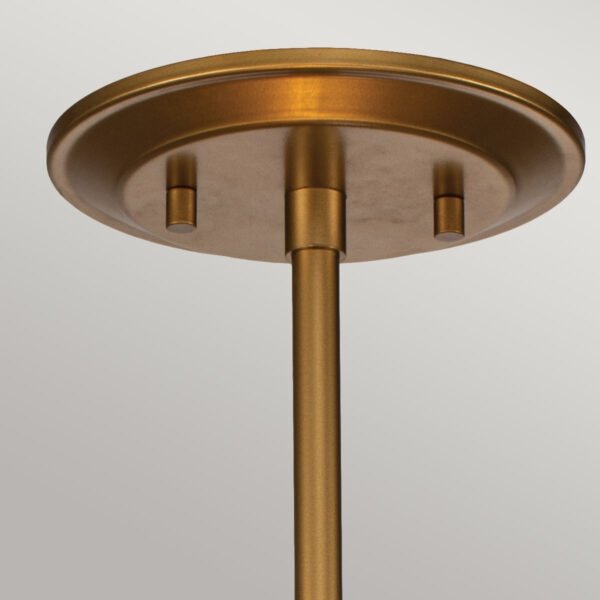 Designerska lampa wisząca Ziggy Elstead Lighting ZIGGY-1P-S-LG Lakierowane złoto