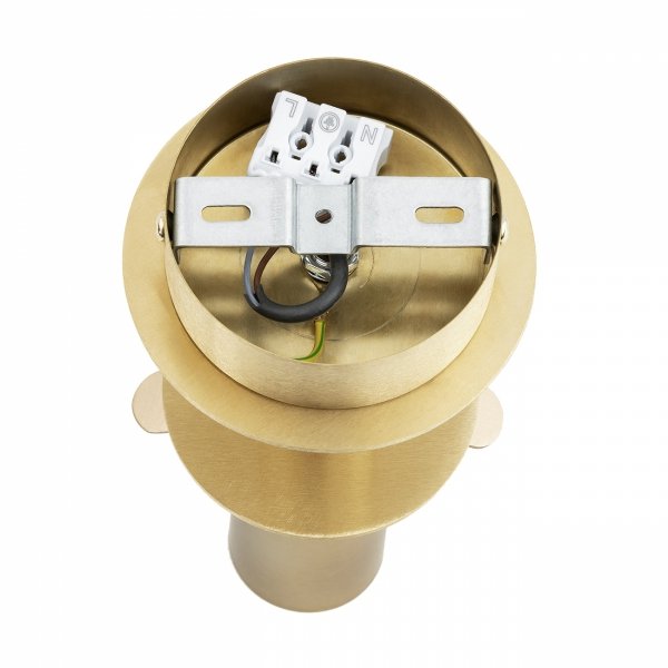 Lampa szklana plafon kula ryflowana szary lister kinkiet duża glamour złoty PALOMA 8518 Argon