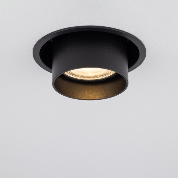 Nowoczesna Oprawa Punktowa Podtynkowa Tuba MONO SLIDE BLACK/BLACK 10799 Nowodvorski Lighting