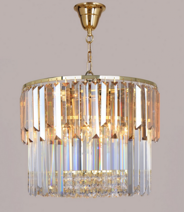 19101/8 CAMILLE LAMPA WISZĄCA ZŁOTA/GOLD