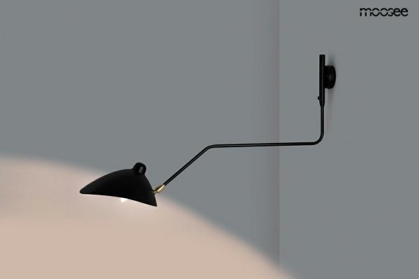 Kinkiet Ścienny Loft Czarny Vintage RAVEN MSE1501100204 MOOSEE