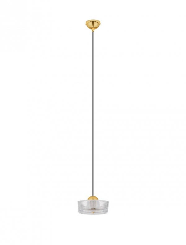 Biało Złota Nowoczesna Lampa Wisząca LED ESPINAR LE44497 Luces Exclusivas