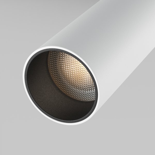 Lampa sufitowa tuba biała aluminiowa regulowana FOCUS LED MAYTONI C053CL-L12W3K-W-W