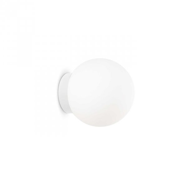 Kinkiet Okrągły Biała Sfera MAPA BIANCO AP1 D10 310787 IDEAL LUX