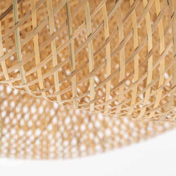 Naturalna Lampa Sufitowa Plafon Z Plecionego Bambusa W Stylu Boho HAVANA M 11171 Nowodvorski Lighting