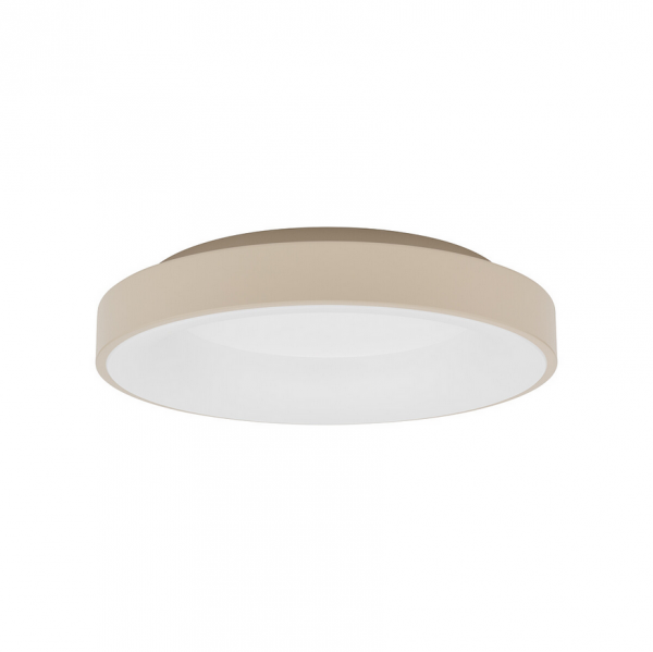 Nowoczesna beżowa oprawa sufitowa plafon NIKKI ROUND LED BEIGE 48W 4000K 12366 Nowodvorski Lighting