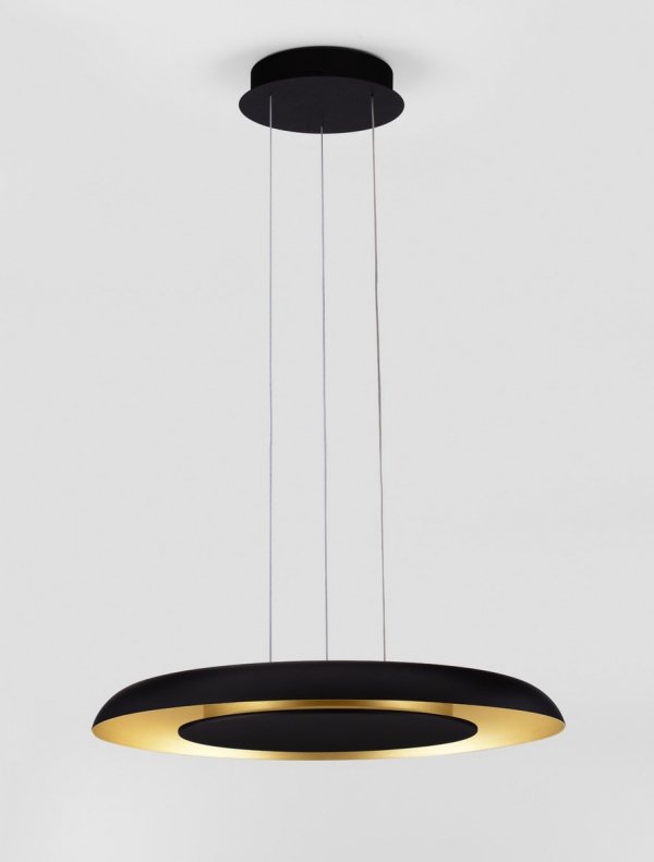 Dekoracyjna czarno złota lampa wisząca LED CAPINOTA LE44798 Luces Exclusivas