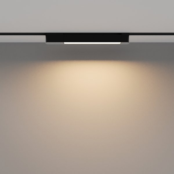 Ścieżka świetlna lampa szynowa LED nowoczesna aluminium czarna Basis MAYTONI TR104-1-12W3K-B-DE