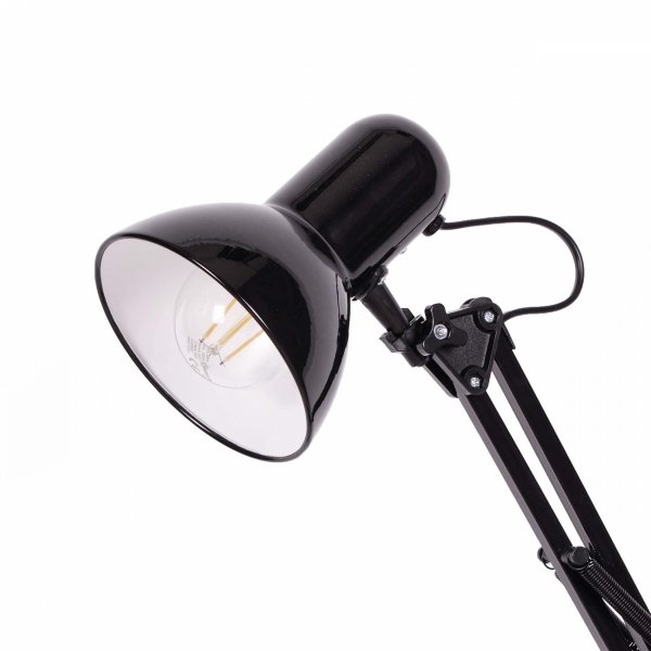 Regulowana Lampa Biurkowa Czarna COSMOS K-MT-COSMO CZARNY RÓŻOWY KAJA